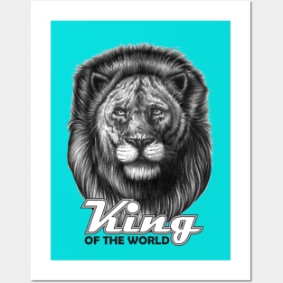 Lion tattoo Posters and Art